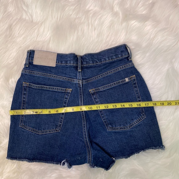 298 Everlane The Way High Denim Short size 26 - Picture 11 of 13